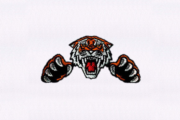 Attacking Tiger Embroidery Review for Boutique Apparel