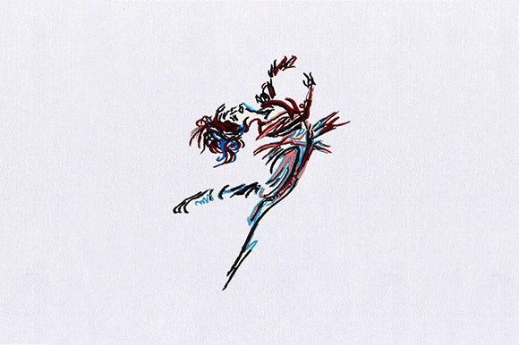 Ballerina Art Brush Embroidery Design Review