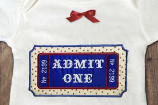 Carnival Ticket Applique Review for Craft Fair Success