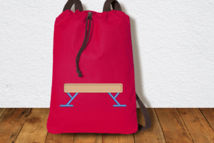 Gymnastics Balance Beam Applique