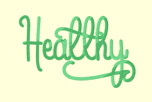 Healthy Lettering Embroidery Review