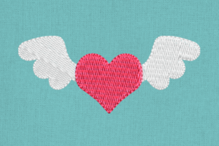 Heart with Wings Mini Fill Review: A Delightful Embroidery Design for Small Projects
