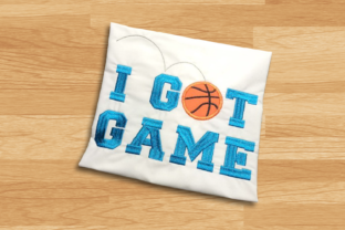 I Got Game Basketball Applique Review for Real Projects
