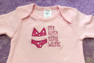 Itsy Bitsy Bikini Applique Review for Embroidery Sellers