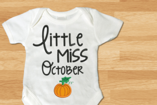 Little Miss October Pumpkin Applique Review for Etsy Sellers