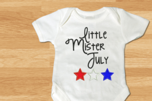 Little Mister July Stars Applique Review for Personalized Embroidery Gifts