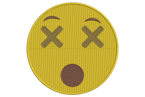 Open Mouth Emoji Embroidery Review
