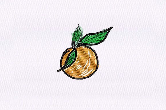 Orange Sketch Embroidery Review: A Versatile Design for Personalized Gifts