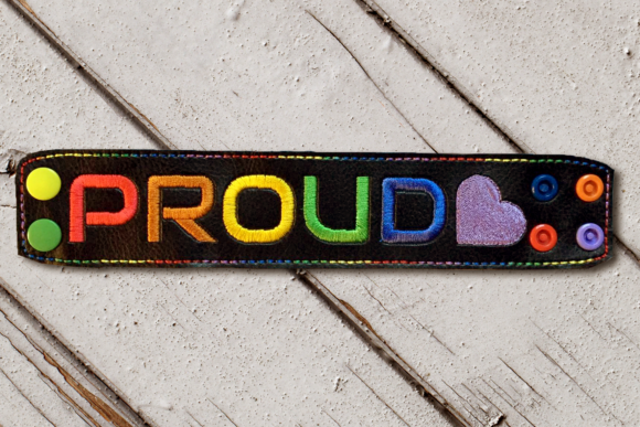 Proud LGBTQIA Embroidery Design Review