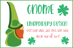 St. Patrick's Gnome Embroidery Design Review