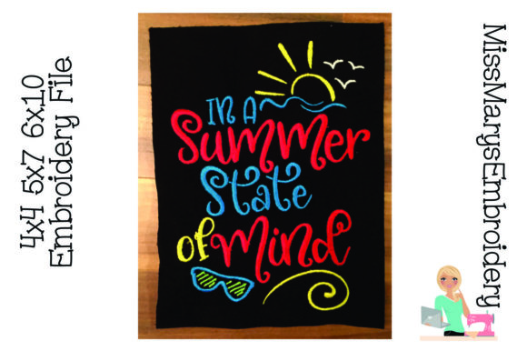 Summer State of Mind Embroidery Design Review