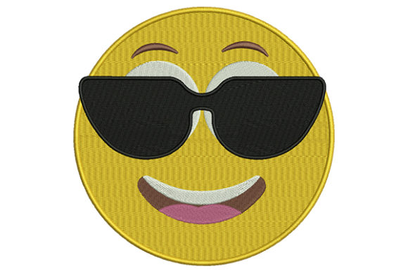 Sunglasses Emoji Embroidery Review
