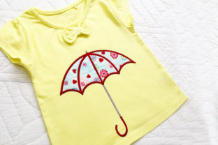 Umbrella Applique: A Versatile Design for Small Business Branding